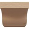 Ekena Millwork 6"W x 6"D x 6"H Wide Van Buren Rough Cedar Woodgrain TimberThane Corbel, Primed Tan CORUR06X06X06VANRCPR - alternate 6